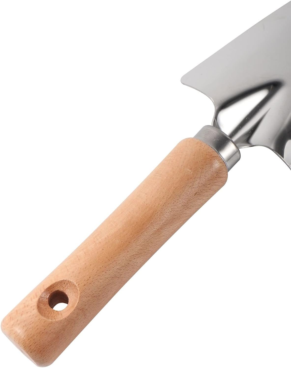 Stainless steel trowel with wooden handle Stainless steel trowel with wooden handle - Image 4