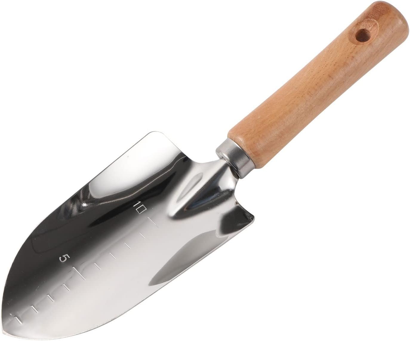 Stainless steel trowel with wooden handle Stainless steel trowel with wooden handle - Image 3