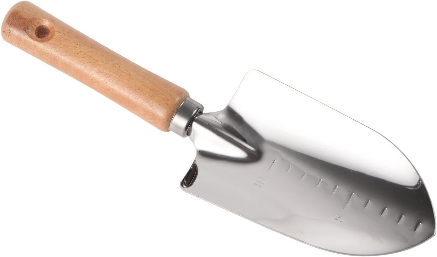Stainless steel trowel with wooden handle Stainless steel trowel with wooden handle - Image 2