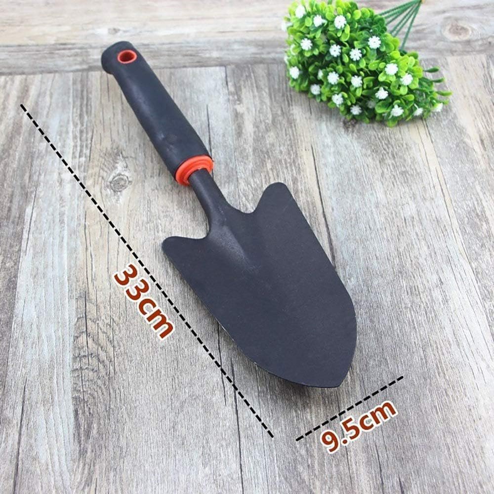 Heavy-duty black steel shovel Heavy-duty black steel shovel - الصورة 2