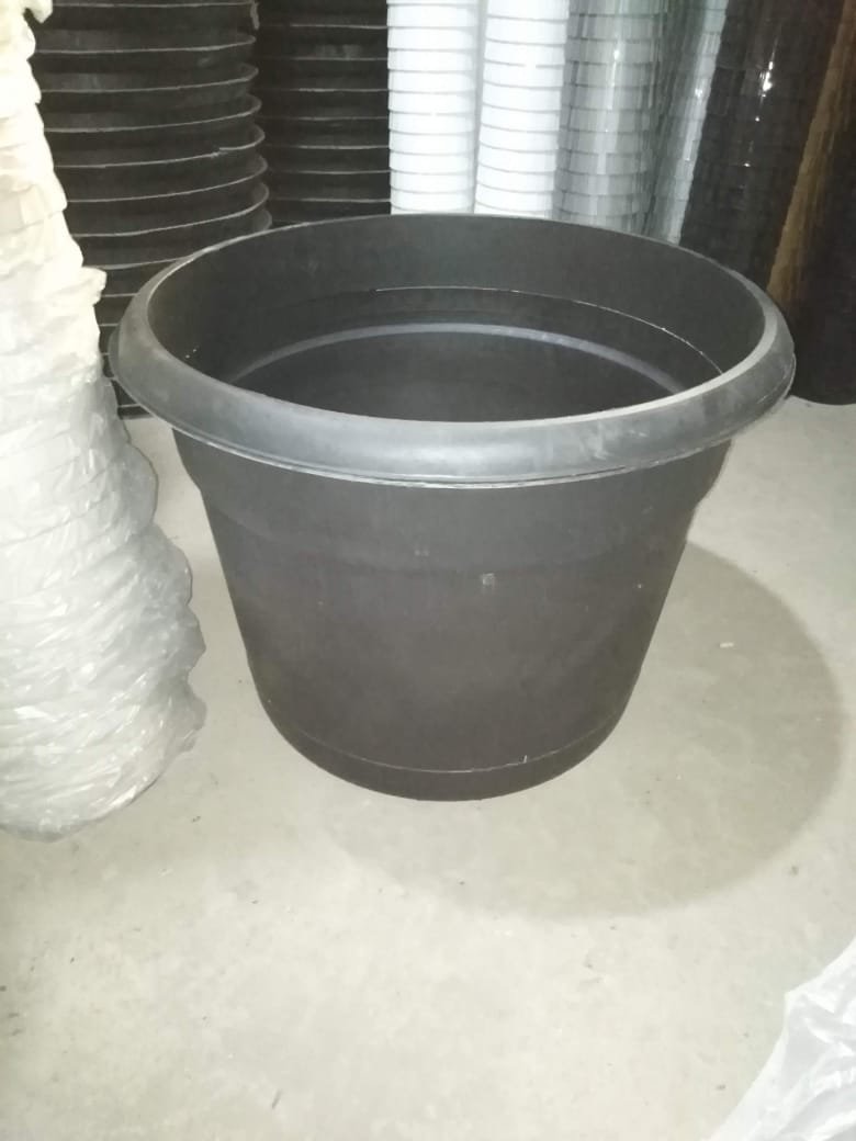 Black Pot – 70 cm (w60 ×49H) Black Pot – 70 cm (w60 ×49H) - الصورة 2