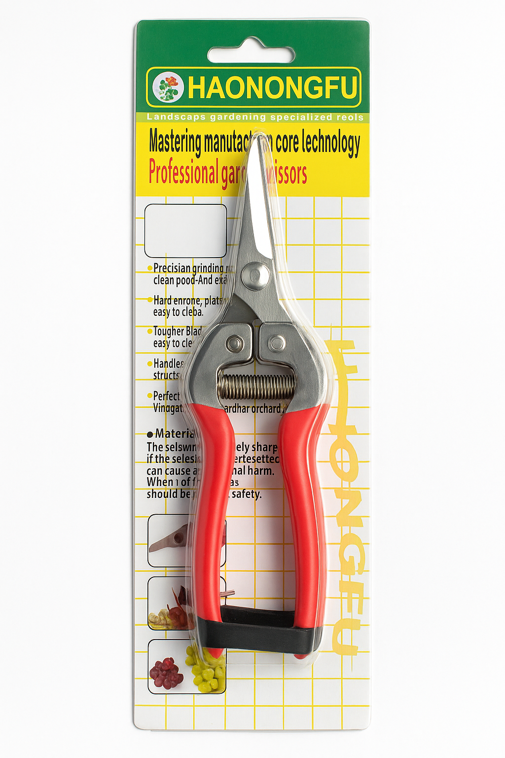 Stainless Steel Pruning Shears – For Grapes & Citrus (Chinese Make) Stainless Steel Pruning Shears – For Grapes & Citrus (Chinese Make)
