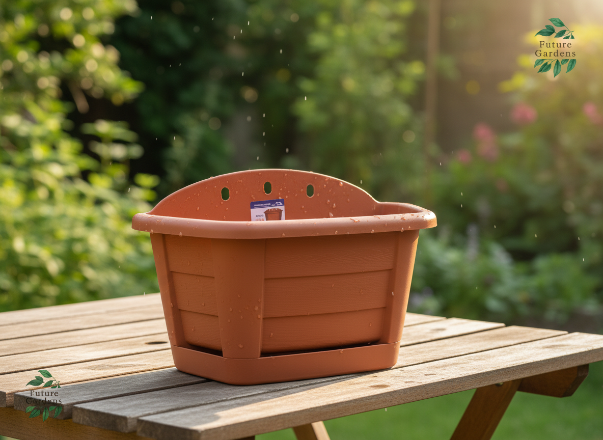 Triangular Hanging Pot – 27cm Triangular Hanging Pot – 27cm - الصورة 3
