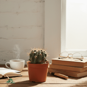 Small Ball Cactus – Pot 10 cm pot 10cm كرة صبار
