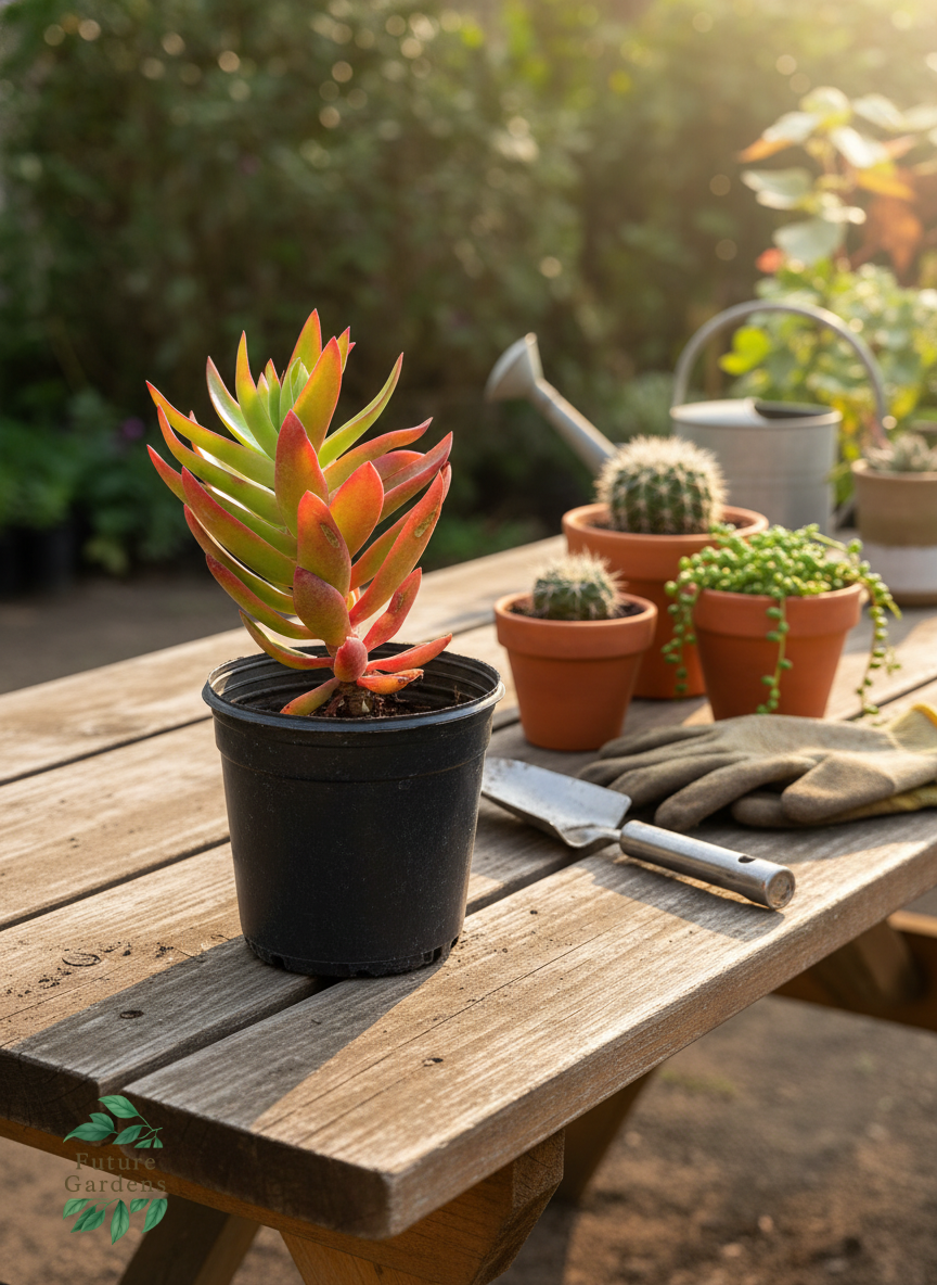 Small-Head Crassula – Pot 10 cm Small-Head Crassula – Pot 10 cm - الصورة 3