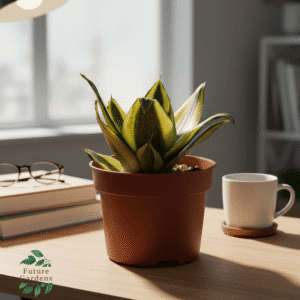 Yellow Snake Plant (Sansevieria) – Pot 12 cm sansevieria trifasciata ‘laurentii