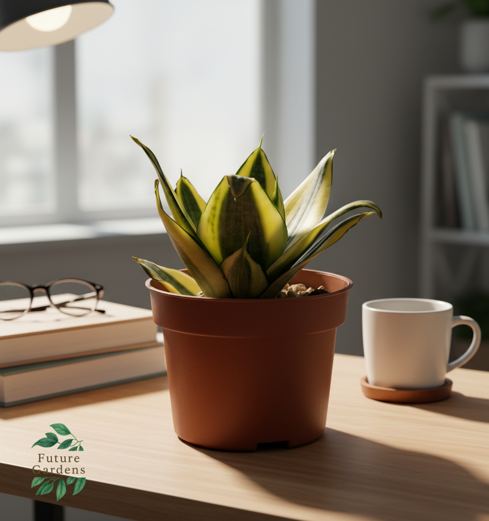 Yellow Snake Plant (Sansevieria) – Pot 12 cm Yellow Snake Plant (Sansevieria) – Pot 12 cm - الصورة 3
