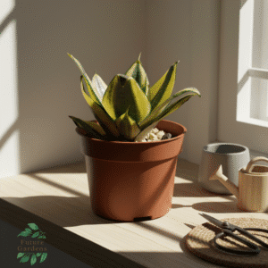 Yellow Snake Plant (Sansevieria) – Pot 12 cm yellow snake plant sansevieria
