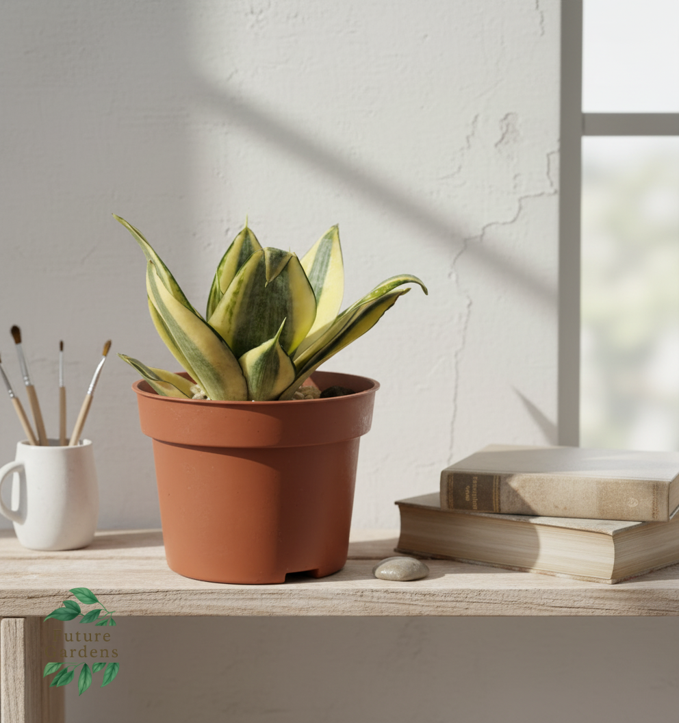 Yellow Snake Plant (Sansevieria) – Pot 12 cm Yellow Snake Plant (Sansevieria) – Pot 12 cm - الصورة 4