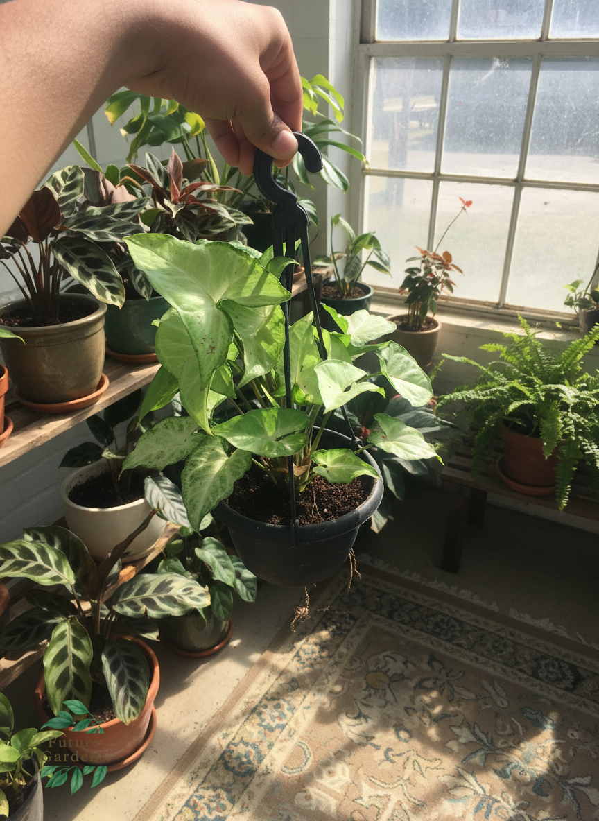 Syngonium 15cm Pot – Arrowhead Plant for Indoor Elegance Syngonium 15cm Pot – Arrowhead Plant for Indoor Elegance - Image 4
